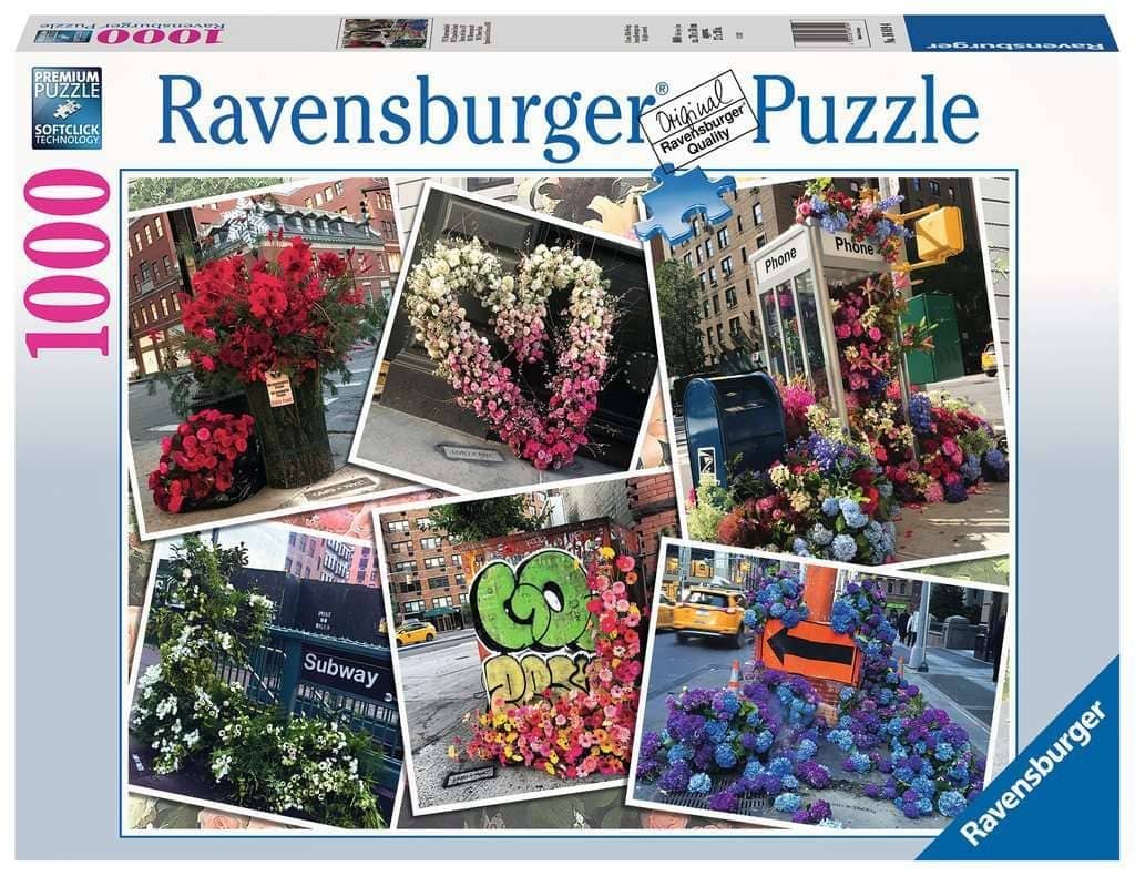 Ravensburger - Nyc Flower Flash Jigsaw Puzzle 1000 Pieces