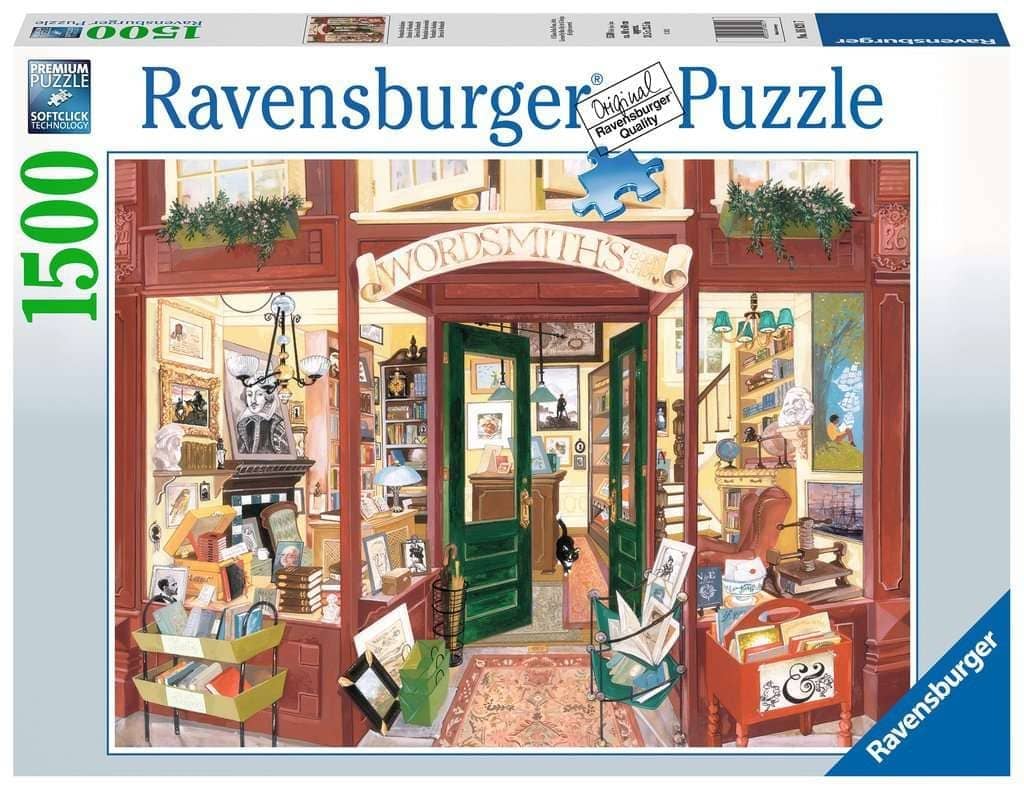 Ravensburger - Wordsmith's Bookshop Jigsaw Puzzle 1500 Pieces