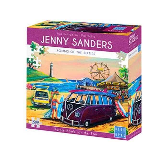 Blue Opal - Purple Kombi At The Fair Jigsaw Puzzle 1000 Pieces
