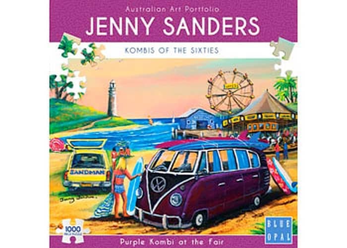 Blue Opal - Purple Kombi At The Fair Jigsaw Puzzle 1000 Pieces - Image 4