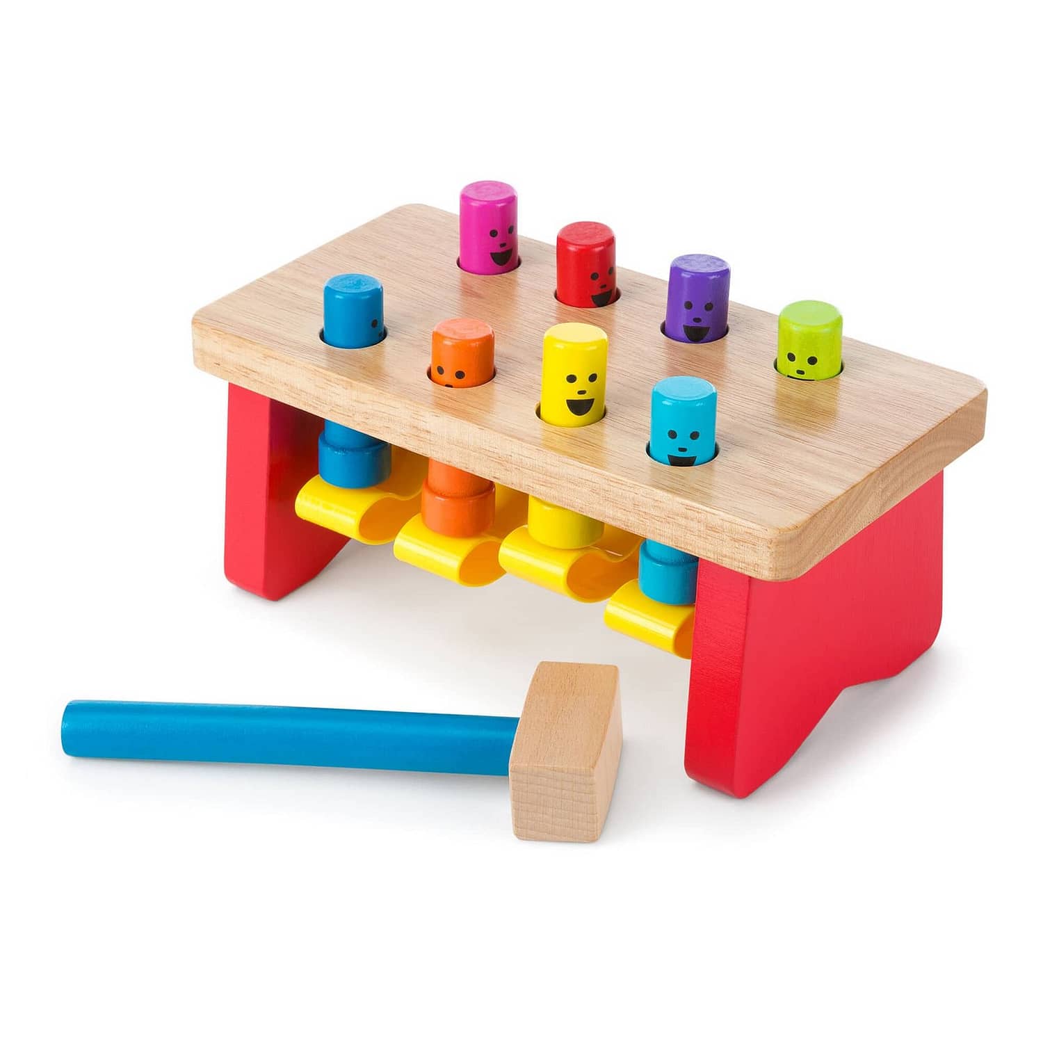 Melissa & Doug - Deluxe Pounding Bench Toddler Toy