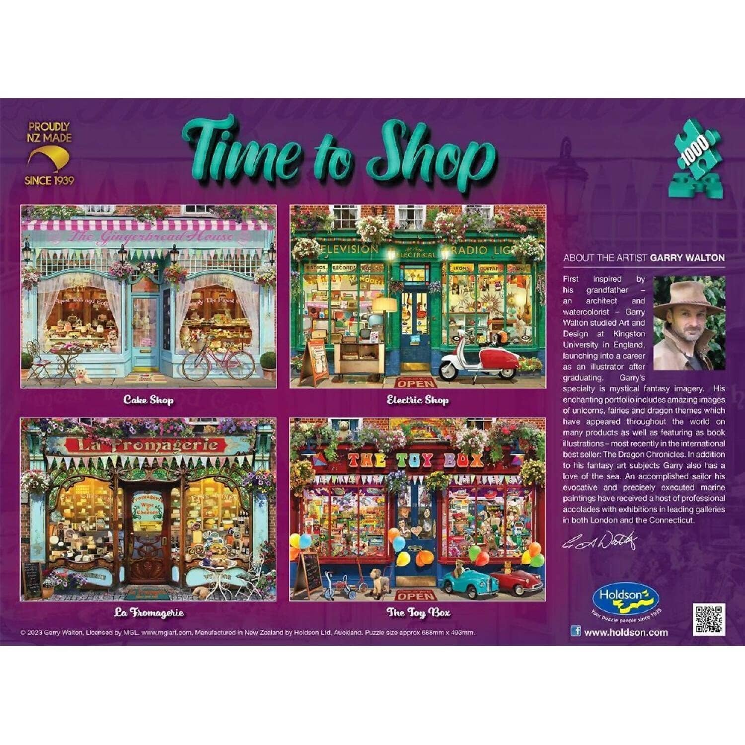Holdson - Time To Shop - La Fromagerie - Jigsaw Puzzle 1000 Pieces - Image 4