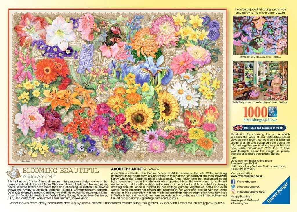 Ravensburger - Blooming Beautiful Jigsaw Puzzle 1000 Pieces - Image 3