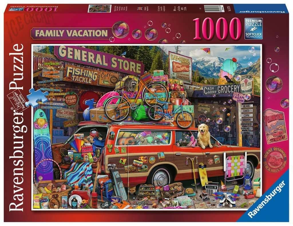 Ravensburger - Family Vacation Jigsaw Puzzle 1000 Pieces