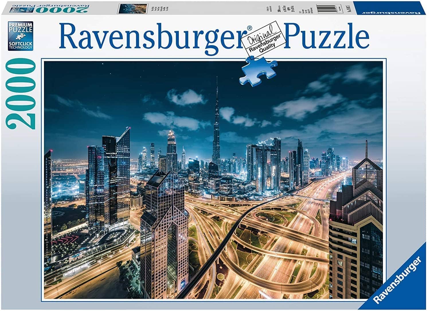 Ravensburger - View Of Dubai 2000 Pieces Jigsaw Puzzle