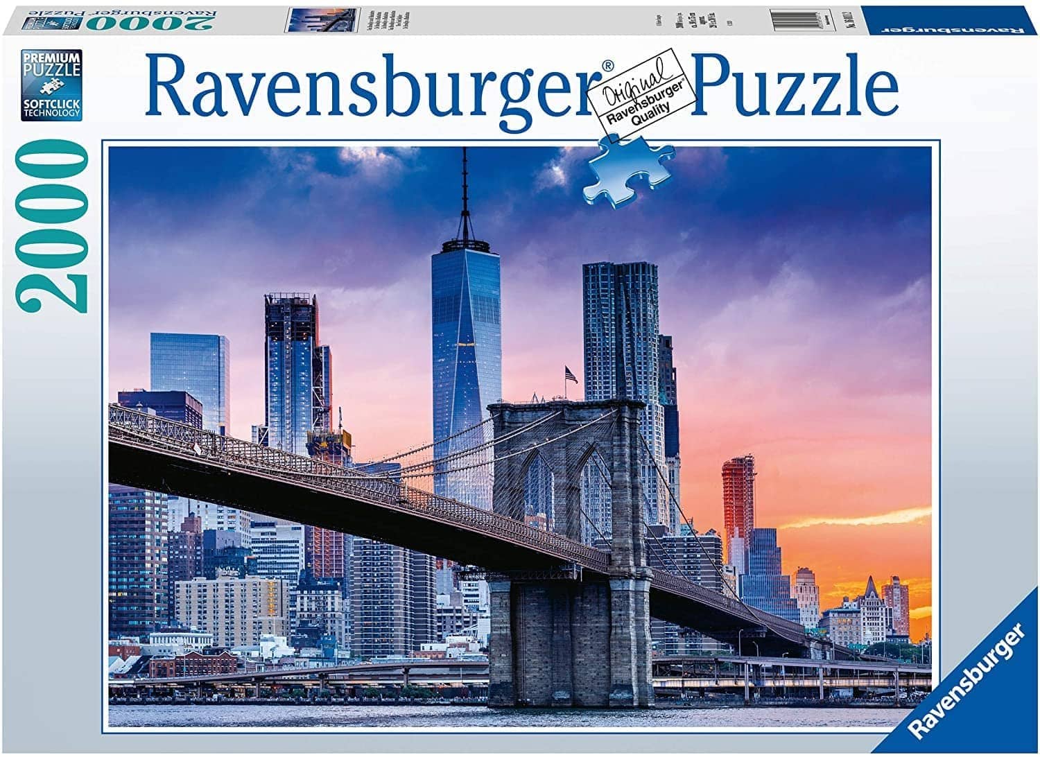 Ravensburger - Skyline New York 2000 Pieces Jigsaw Puzzle
