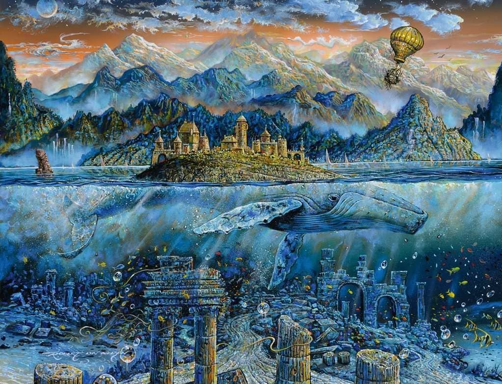 Ravensburger - Wisdom Whale Jigsaw Puzzle 2000 Pieces - Image 2