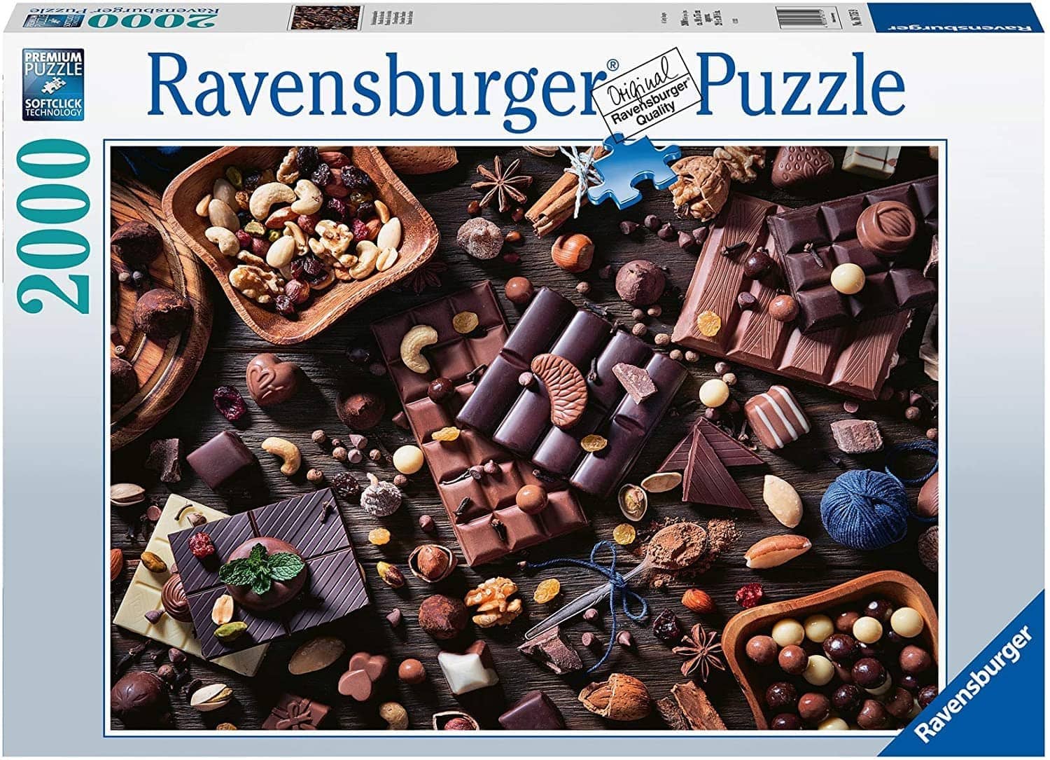 Ravensburger - Chocolate Paradise 2000 Pieces Jigsaw Puzzle