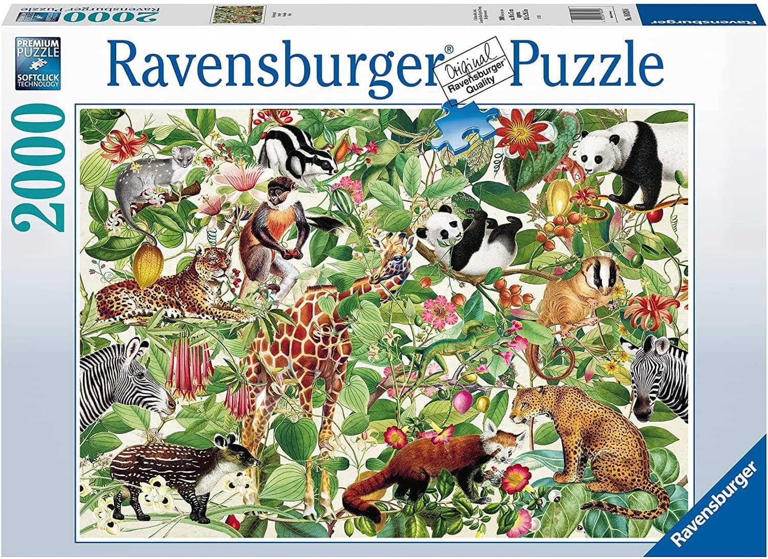 Ravensburger - Jungle Puzzle 2000 Pieces Jigsaw Puzzle