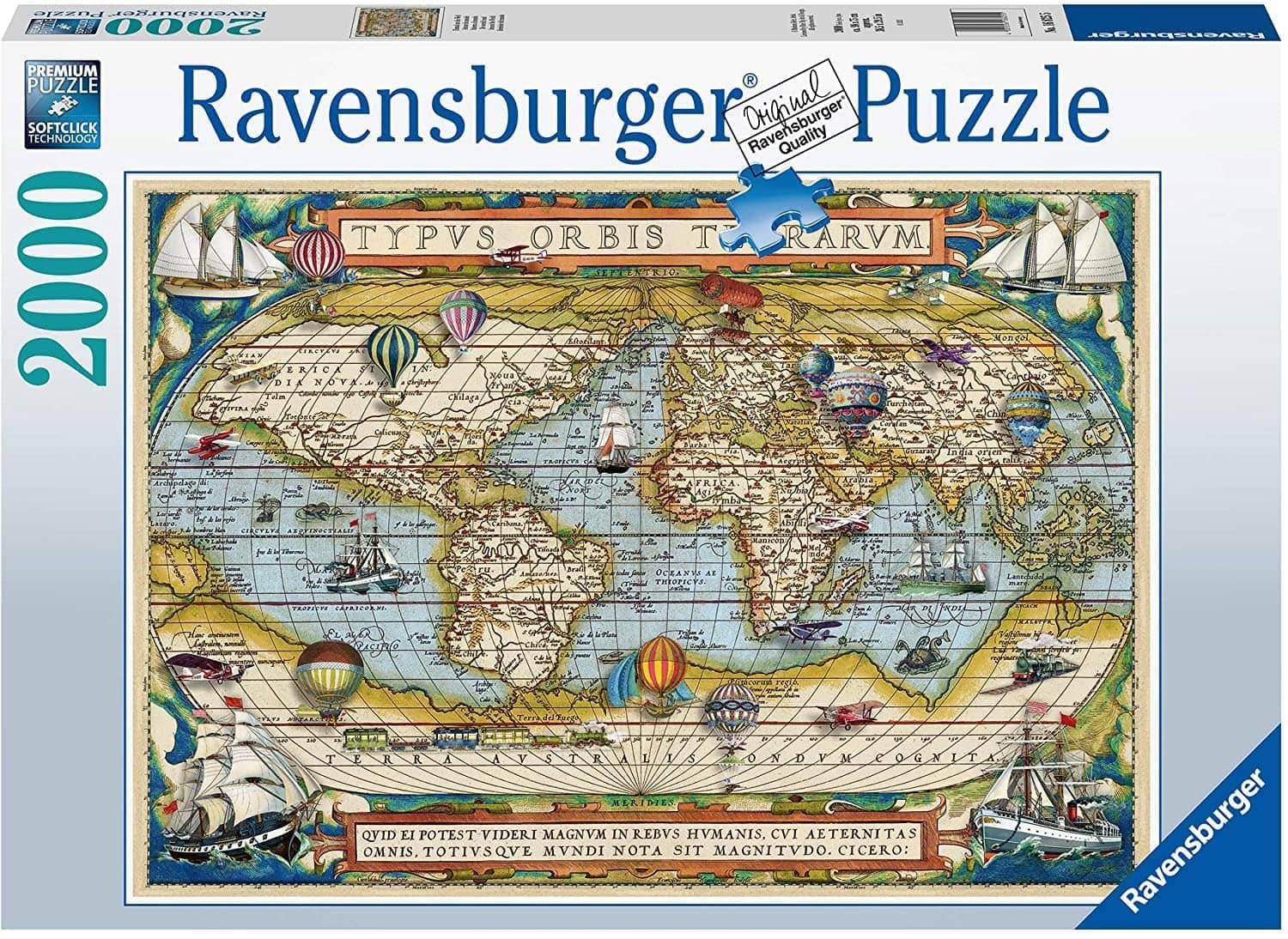 Ravensburger - Around The World 2000 Pieces Jigsaw Puzzle