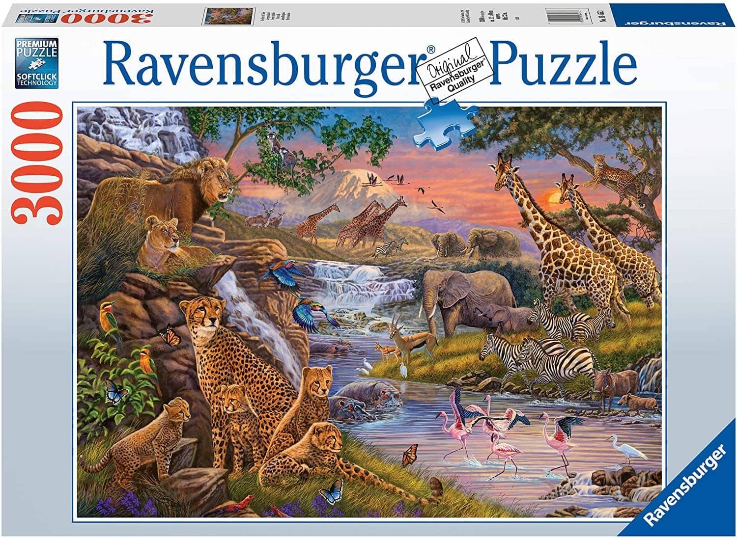 Ravensburger - Animal Kingdom 3000 Pieces Jigsaw Puzzle
