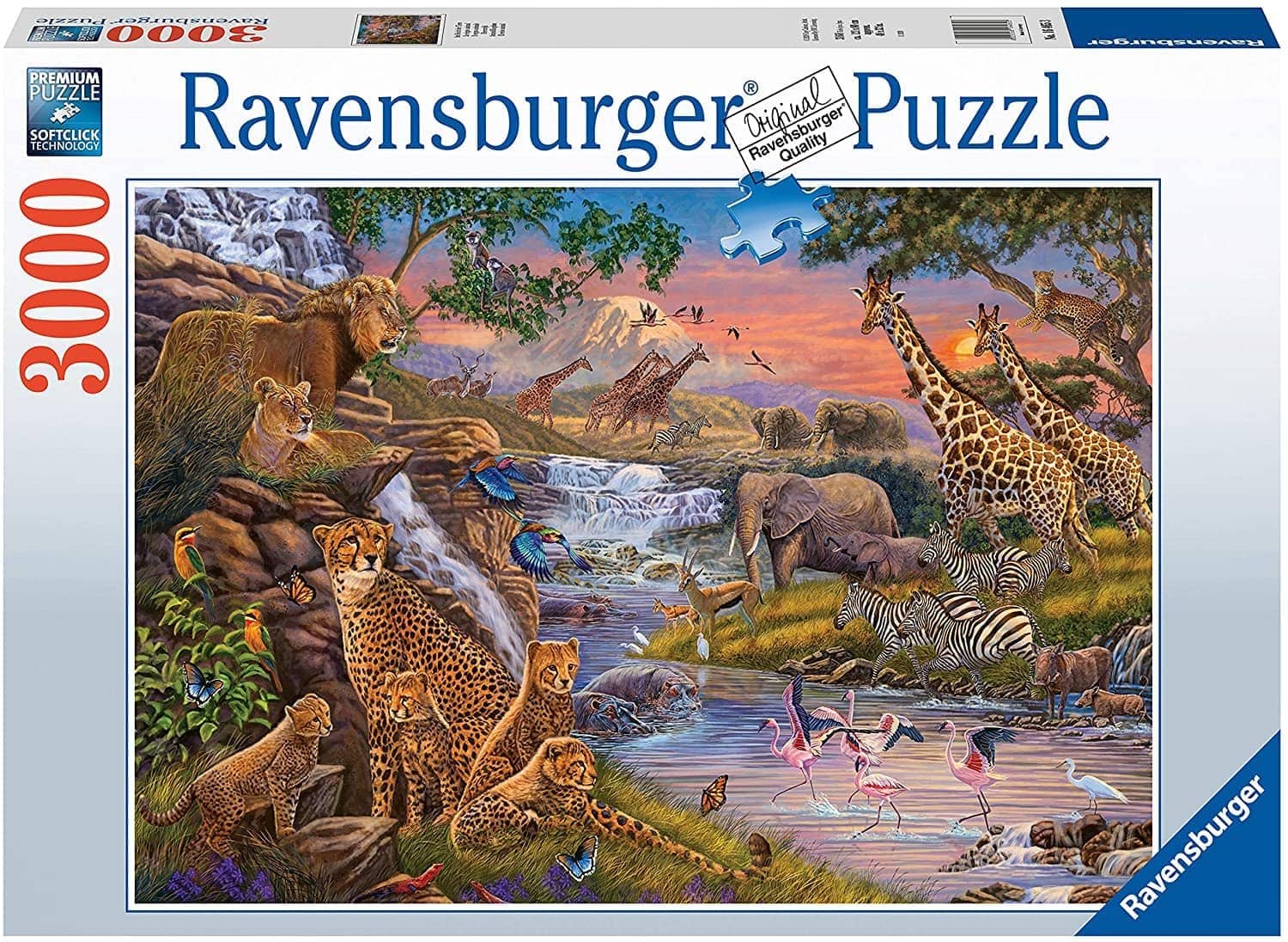 Ravensburger - Animal Kingdom 3000 Pieces Jigsaw Puzzle - Image 2