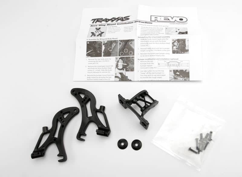 5411 (PART) TRAXXAS REAR WING MOUNT SET