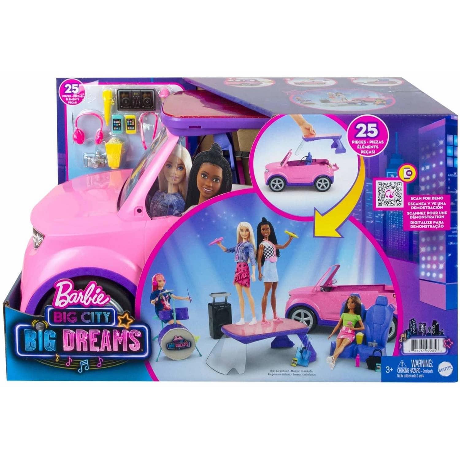 Barbie Big City Big Dreams Vehicle Mattel - Image 6
