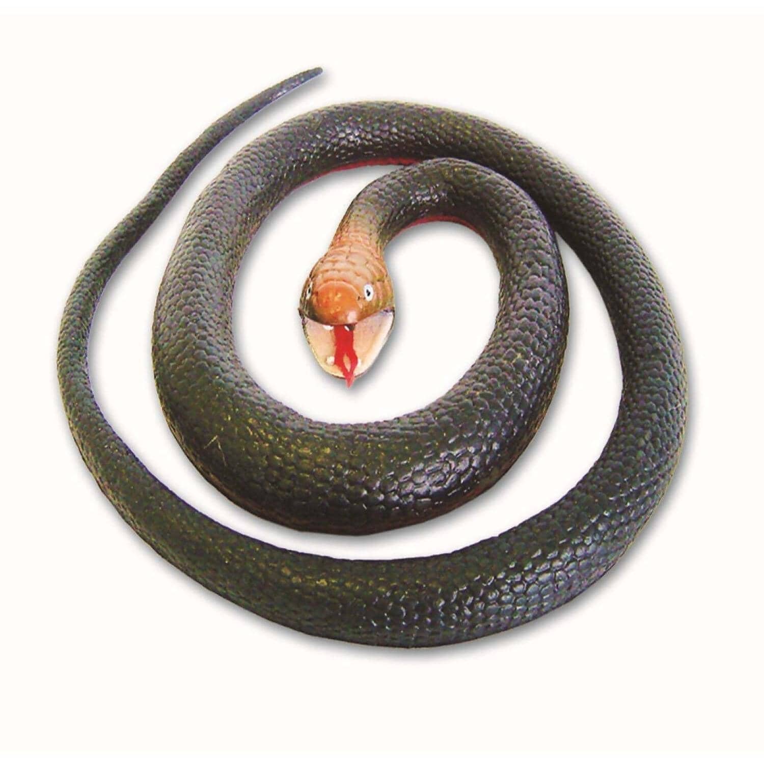 Wild Republic - Rubber Snake Red Bellied Black 46''