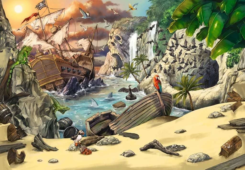Ravensburger - Kids Escape Pirates Peril Jigsaw Puzzle 368 Pieces - Image 3