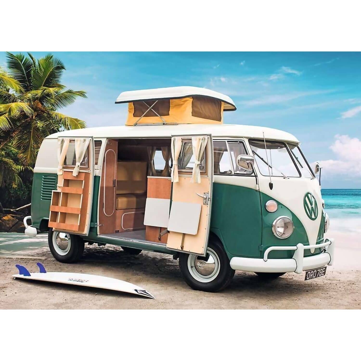 Ravensburger - Volkswagon T1 Camper Van Jigsaw Puzzle 1000 Pieces - Image 2