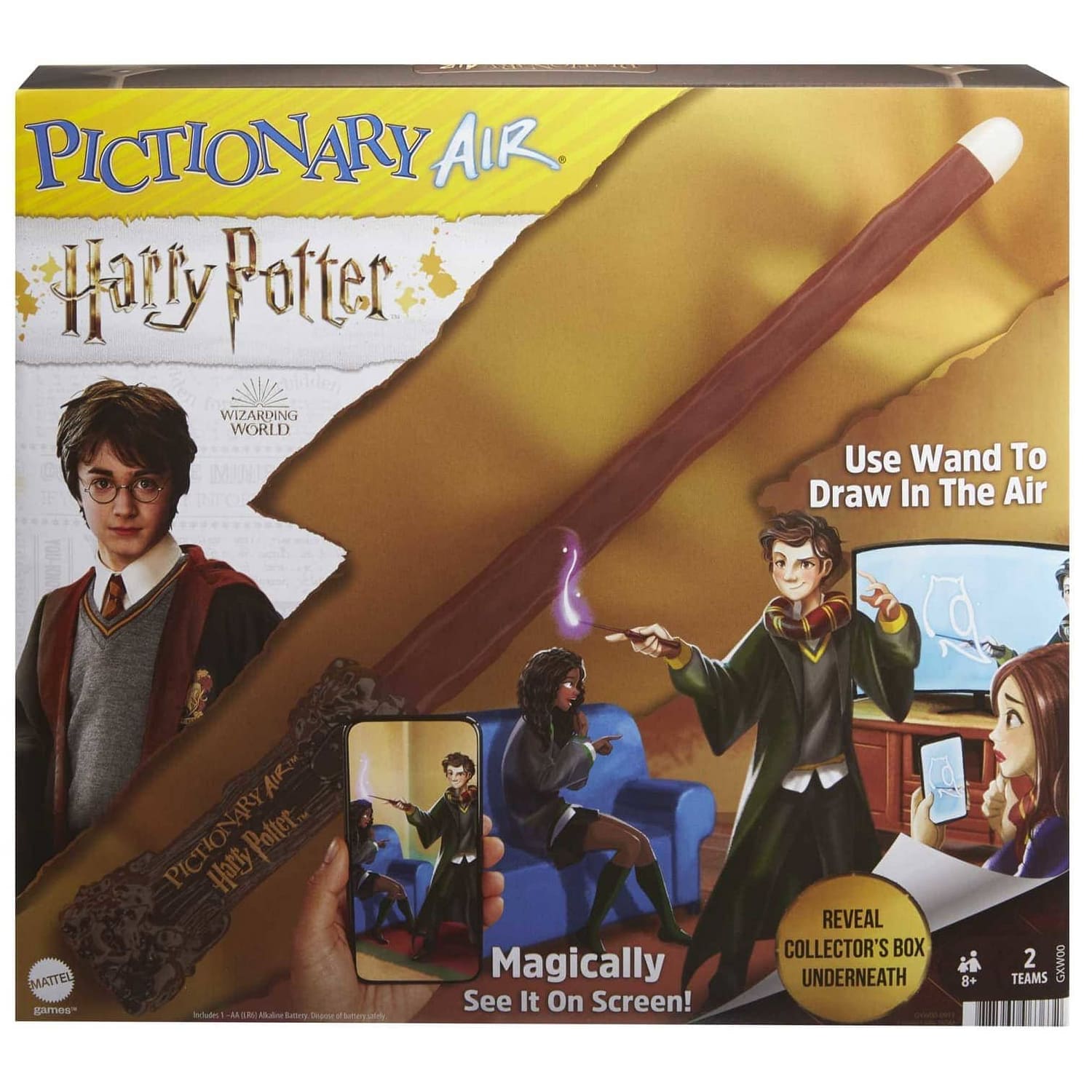 Mattel Games - Pictionary Air Harry Potter