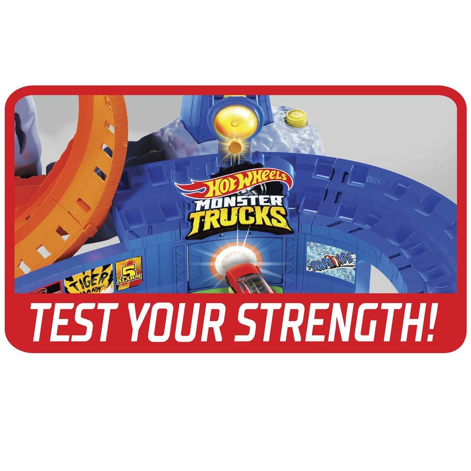 Hot Wheels® - Monster Trucks T-rex Volcano Arena Mattel - Image 6