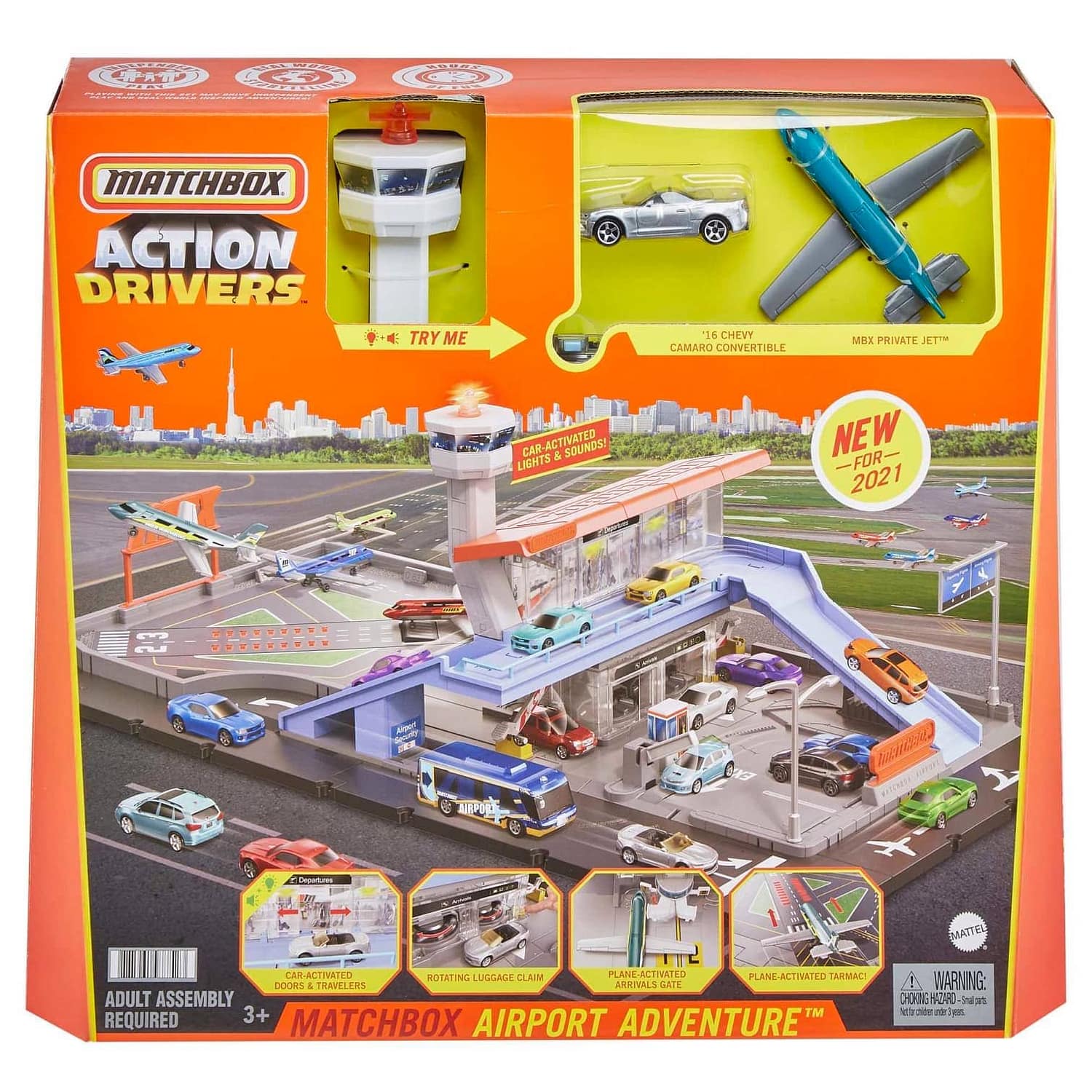 Matchbox - Action Drivers Matchbox - Airport Adventure Mattel - Image 6