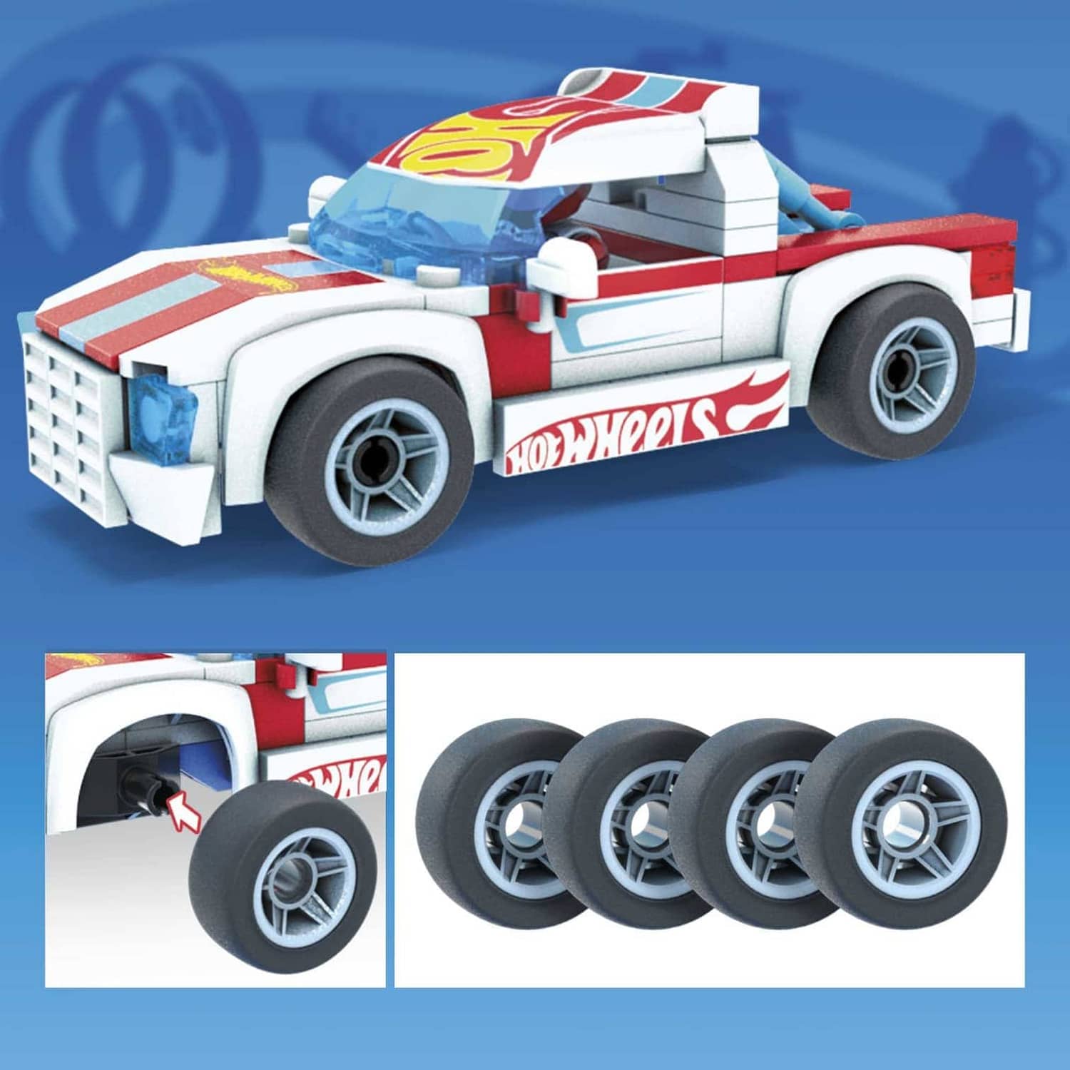 Hot Wheels® - Mega Construx Rodger Dodger & Hot Wheels® - Racing Mattel - Image 5