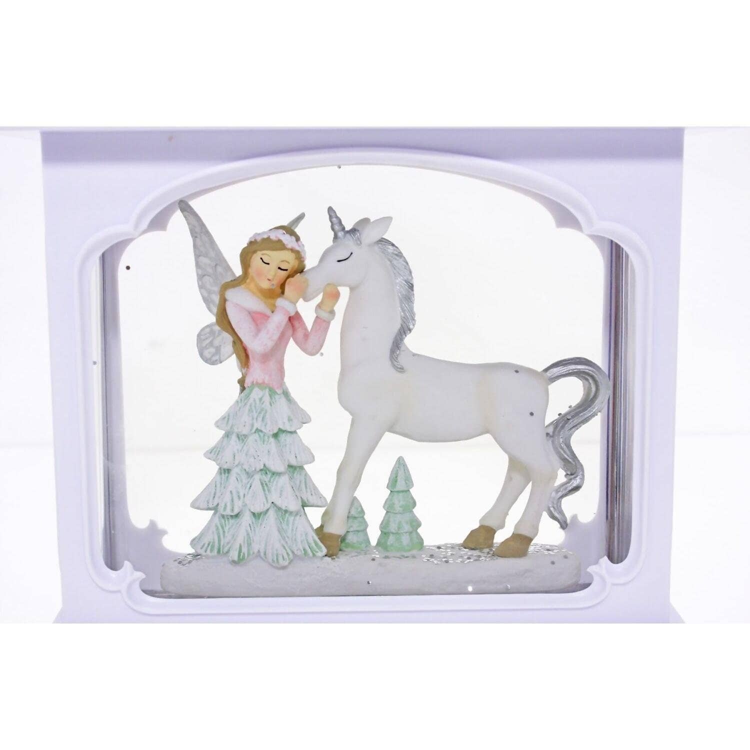 Cotton Candy - Xmas White Lantern Fairy & Unicorn - Image 3