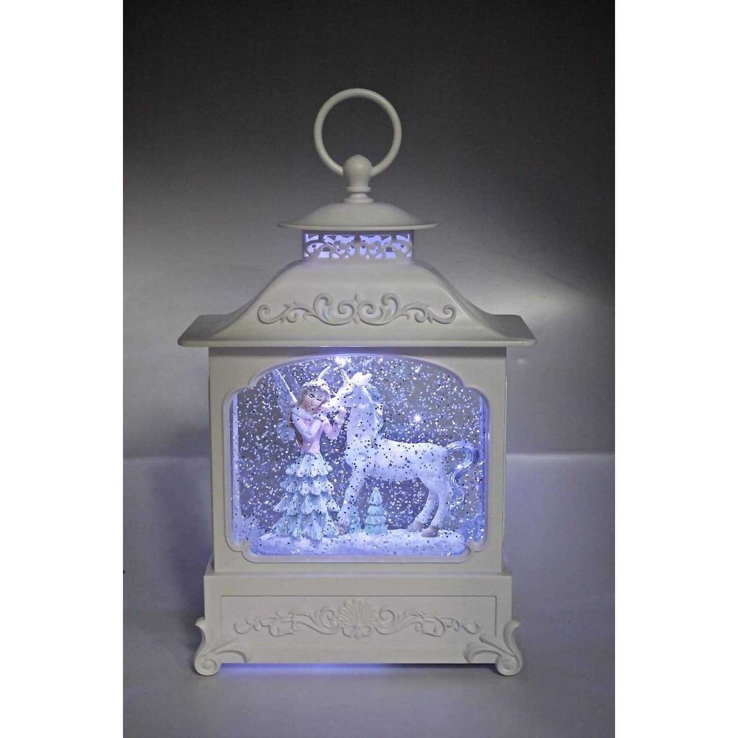 Cotton Candy - Xmas White Lantern Fairy & Unicorn - Image 2