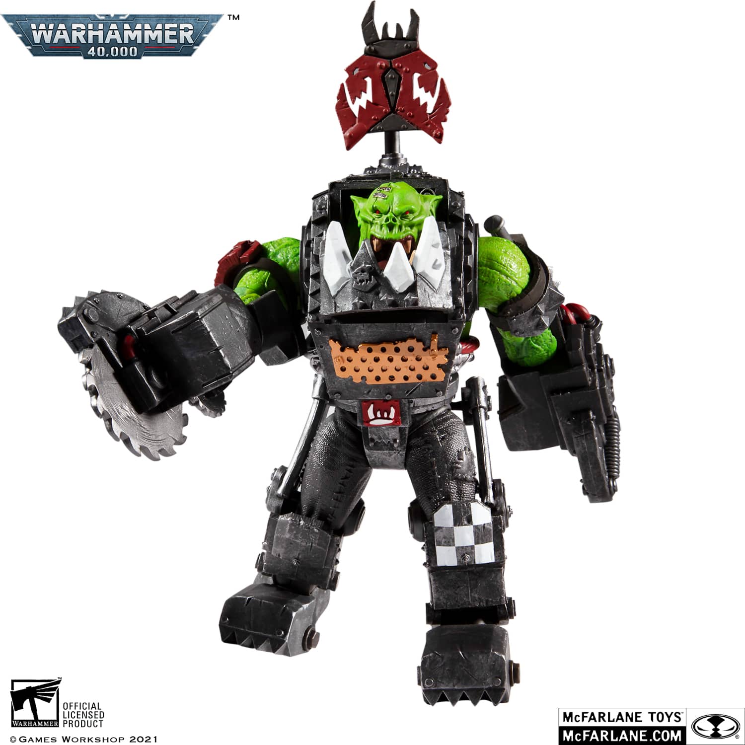 Warhammer 40k Ork Meganob With Buzzsaw