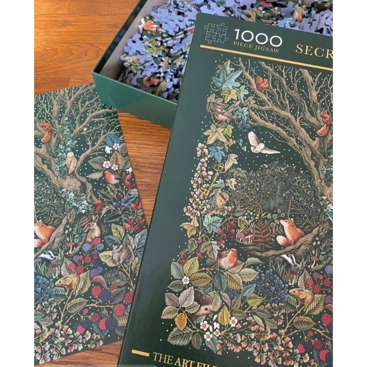 Gibsons - The Art File Secret Garden - Jigsaw Puzzle 1000 Pieces - Image 4