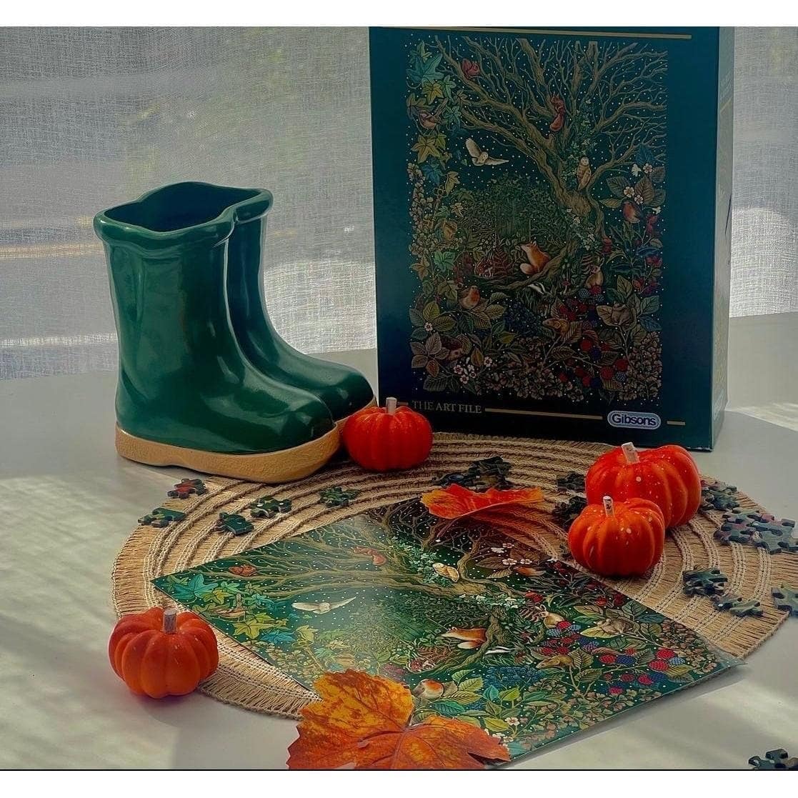 Gibsons - The Art File Secret Garden - Jigsaw Puzzle 1000 Pieces - Image 5