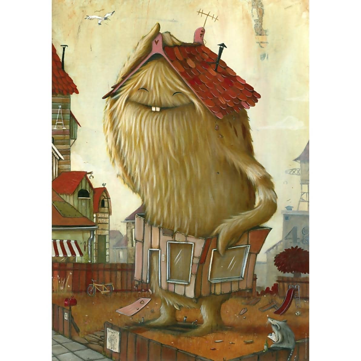 Heye - Zozoville Neighbourhood Jigsaw Puzzle 1000 Pieces - Image 2