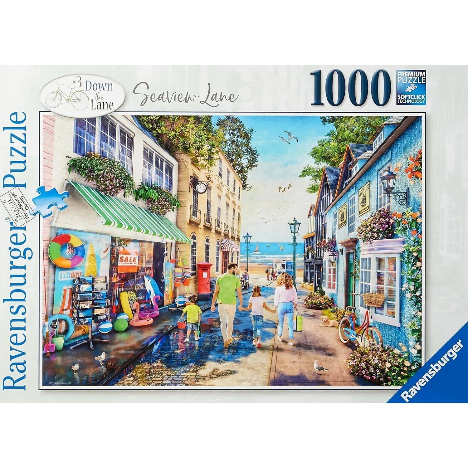 Ravensburger - Seaview Lane Jigsaw Puzzle 1000 Pieces