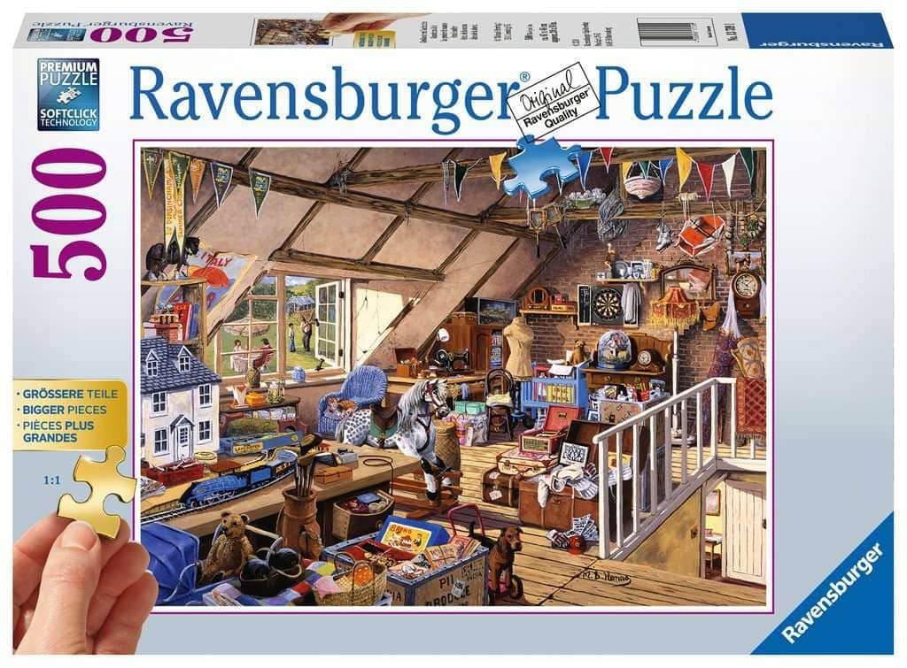 Ravensburger - Grandmas Attic Jigsaw Puzzle 500 Pieces