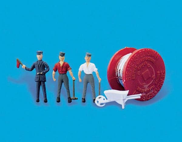 MODEL SCENE 5078 OO CABLE LAYING PARTY HO