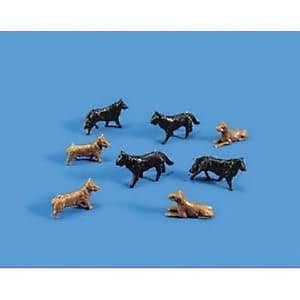 MODEL SCENE OO DOGS HO 5102