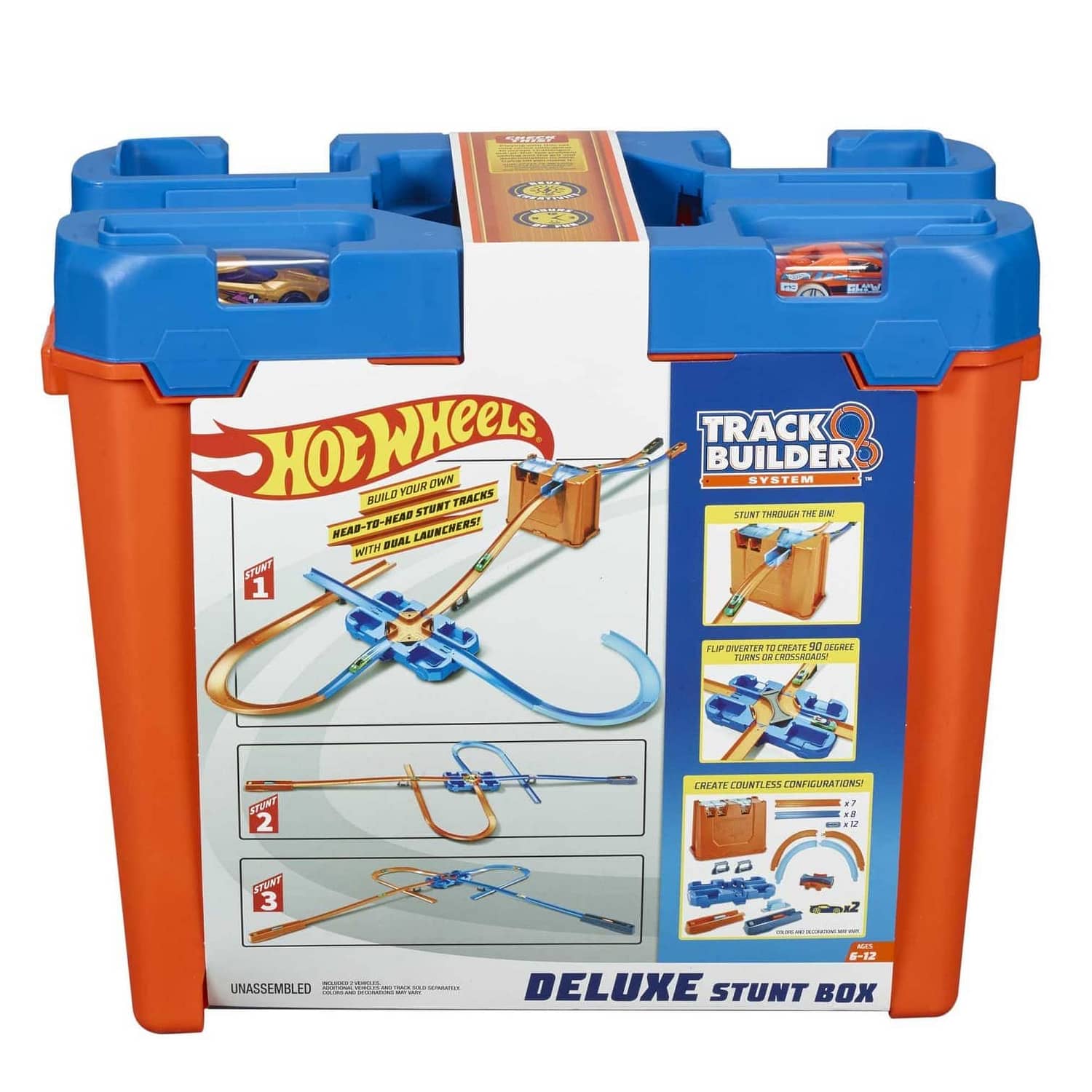 Hot Wheels® - Track Builder Deluxe Stunt Box  Mattel