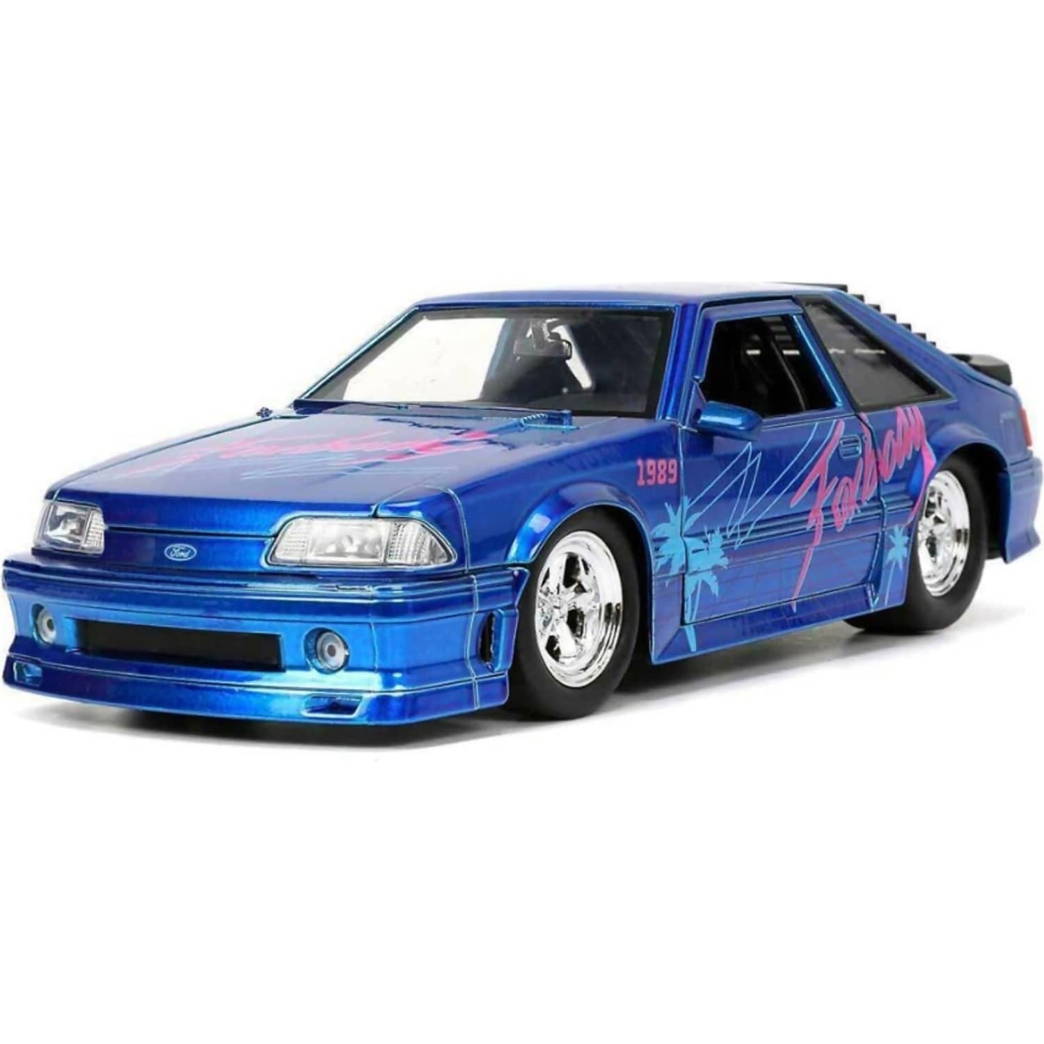 Jada Toys - I Love the 80'S 1989 Ford Mustang GT 1:24 Scale Diecast Vehicle
