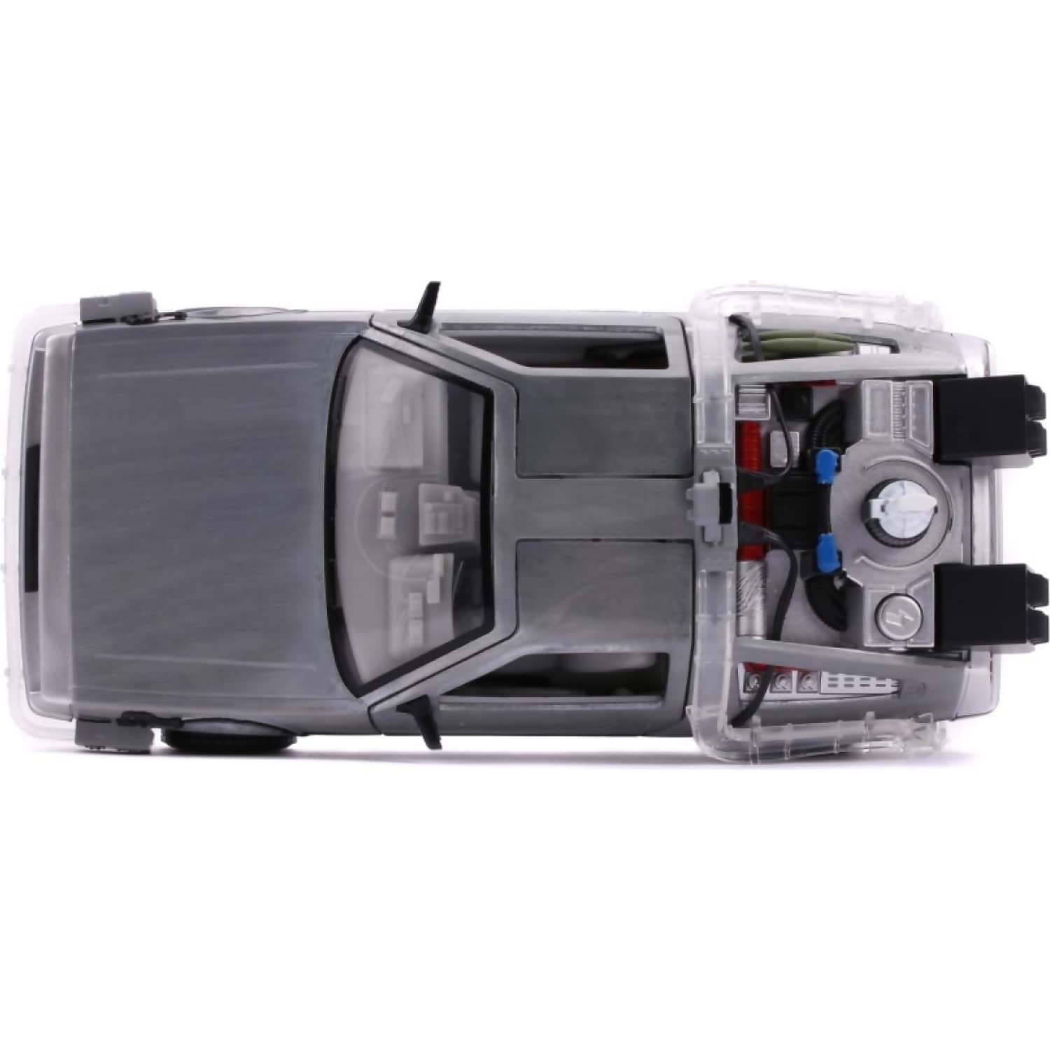 Jada Toys - Back to the Future Part II Delorean Time Machine 1:24 Scale Diecast Vehicle - Image 3