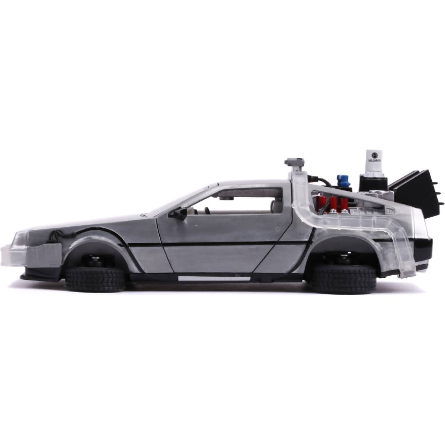 Jada Toys - Back to the Future Part II Delorean Time Machine 1:24 Scale Diecast Vehicle - Image 4