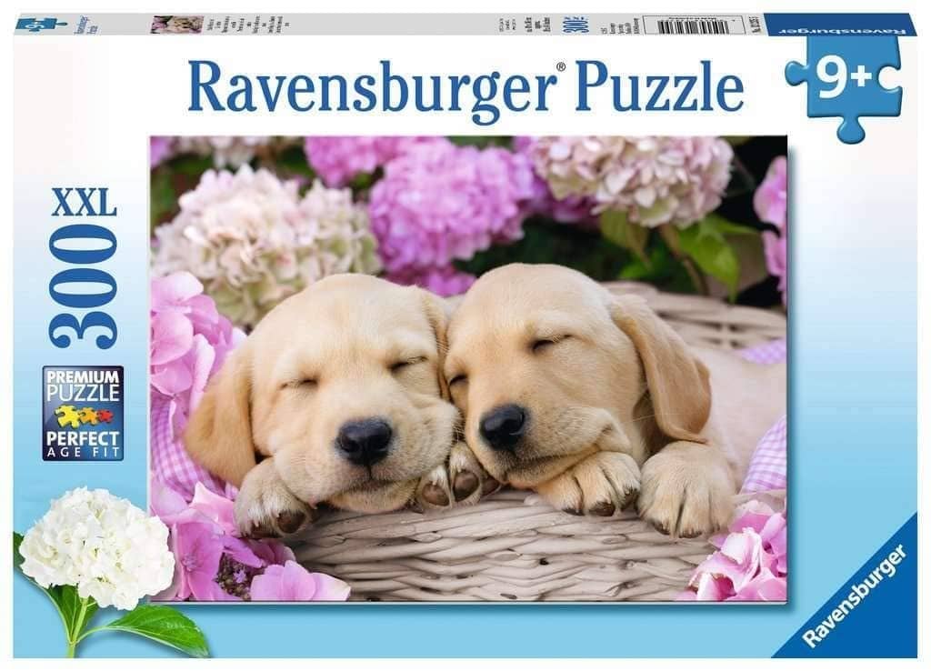 Ravensburger - Sweet Dogs In A Basket Jigsaw Puzzle 300 Pieces
