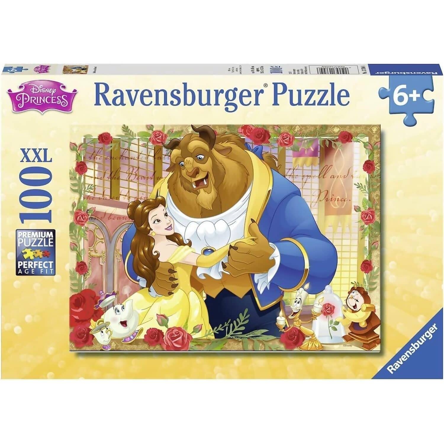 Ravensburger - Disney Belle & Beast Jigsaw Puzzle XXL 100 Pieces
