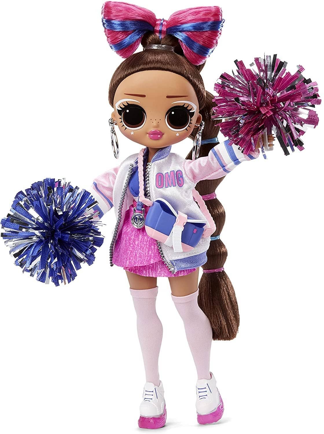 L.O.L Surprise O.m.g Cheer Diva Cheerleading Fashion Doll With 20 Surprises Playset