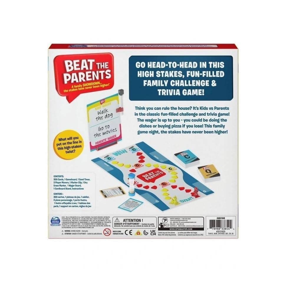 Beat The Parents Game - Spin Master - Image 2