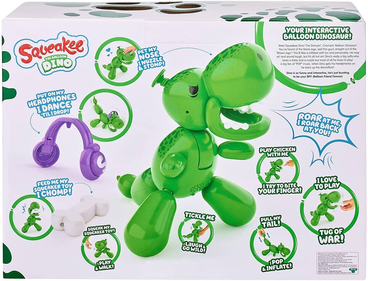 Squeakee The Dino Interactive Dinosaur Pet Toy That Stomps Roars And Dances - Image 3