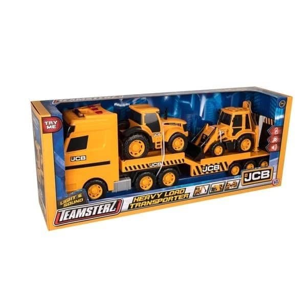 Teamsterz - Jcb Heavy Load Transporter Light & Sound