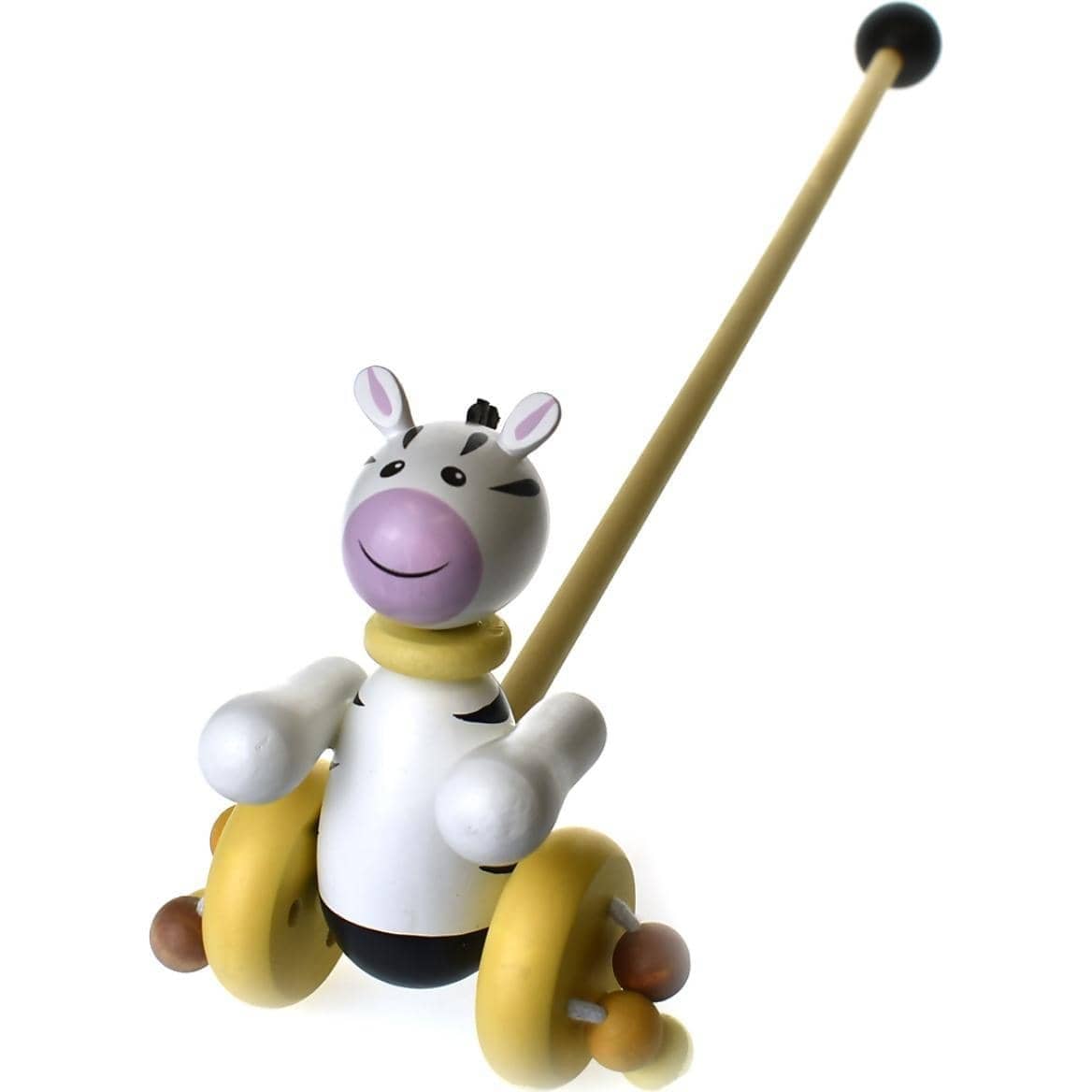 Kaper Kidz - Push Along Wooden Zebra