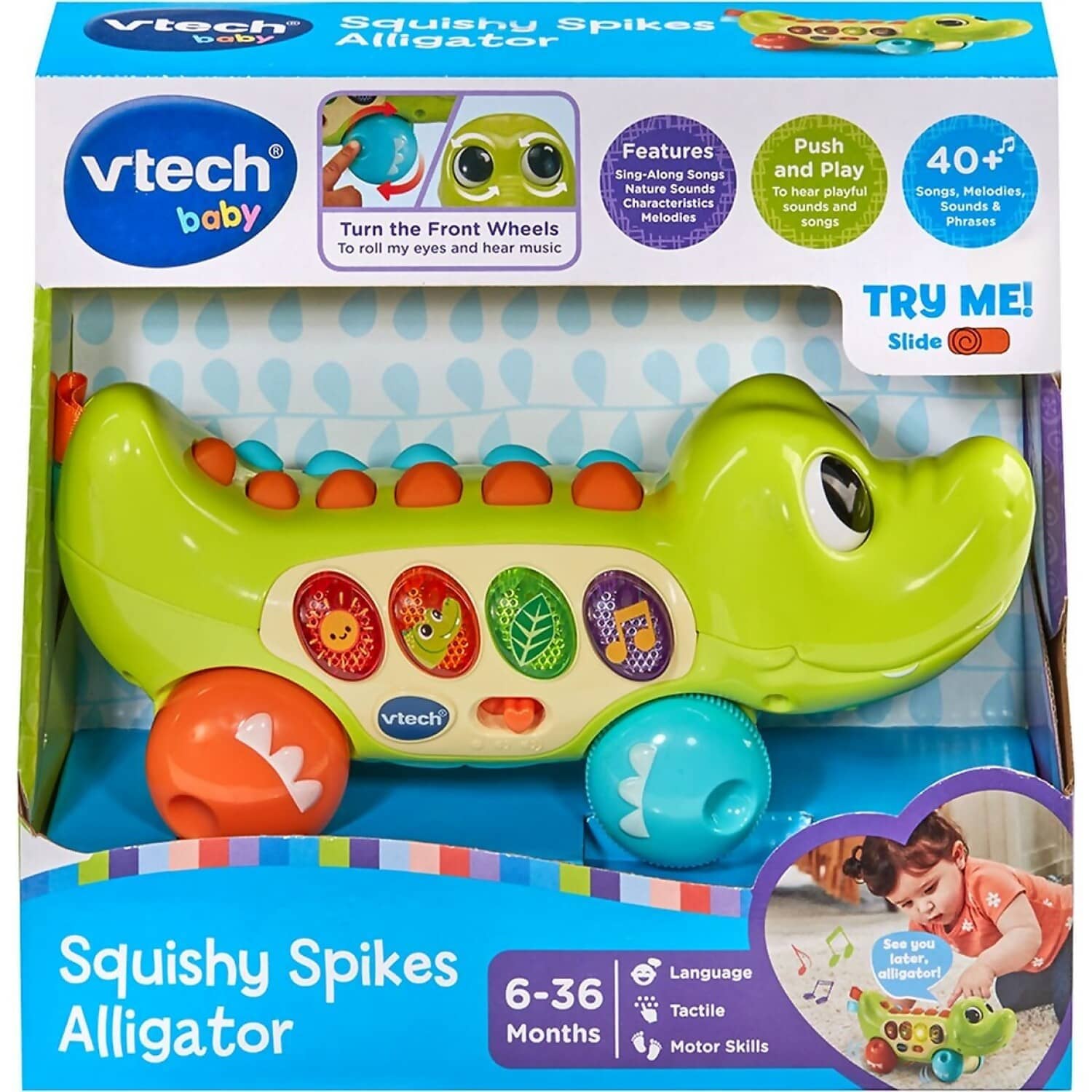 Vtech - Squishy Spikes Alligator