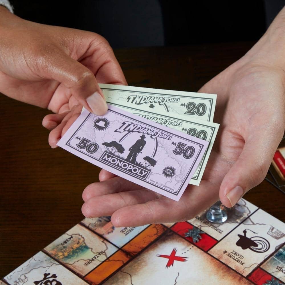 Monopoly Indiana Jones Board Game For 2-6 Players Hasbro - Image 8