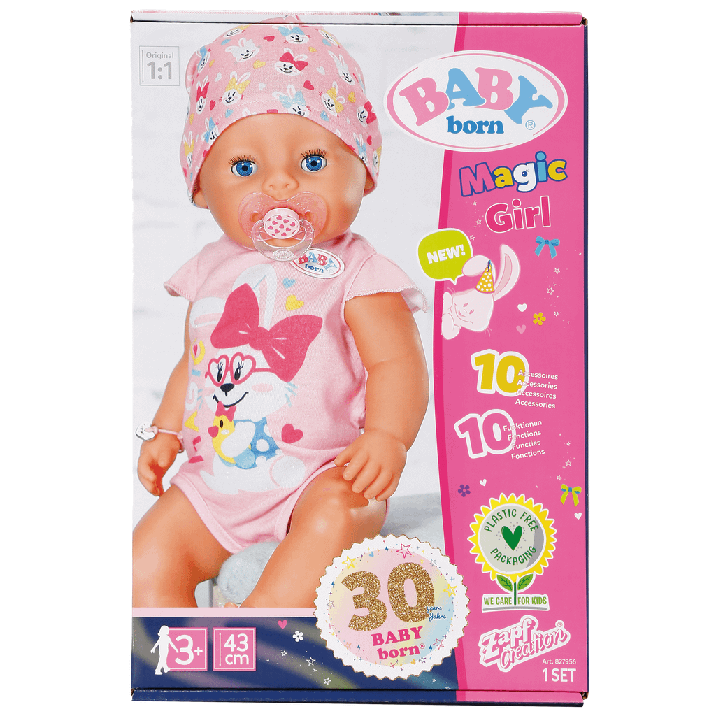Baby Born - 43cm Magic Girl Doll