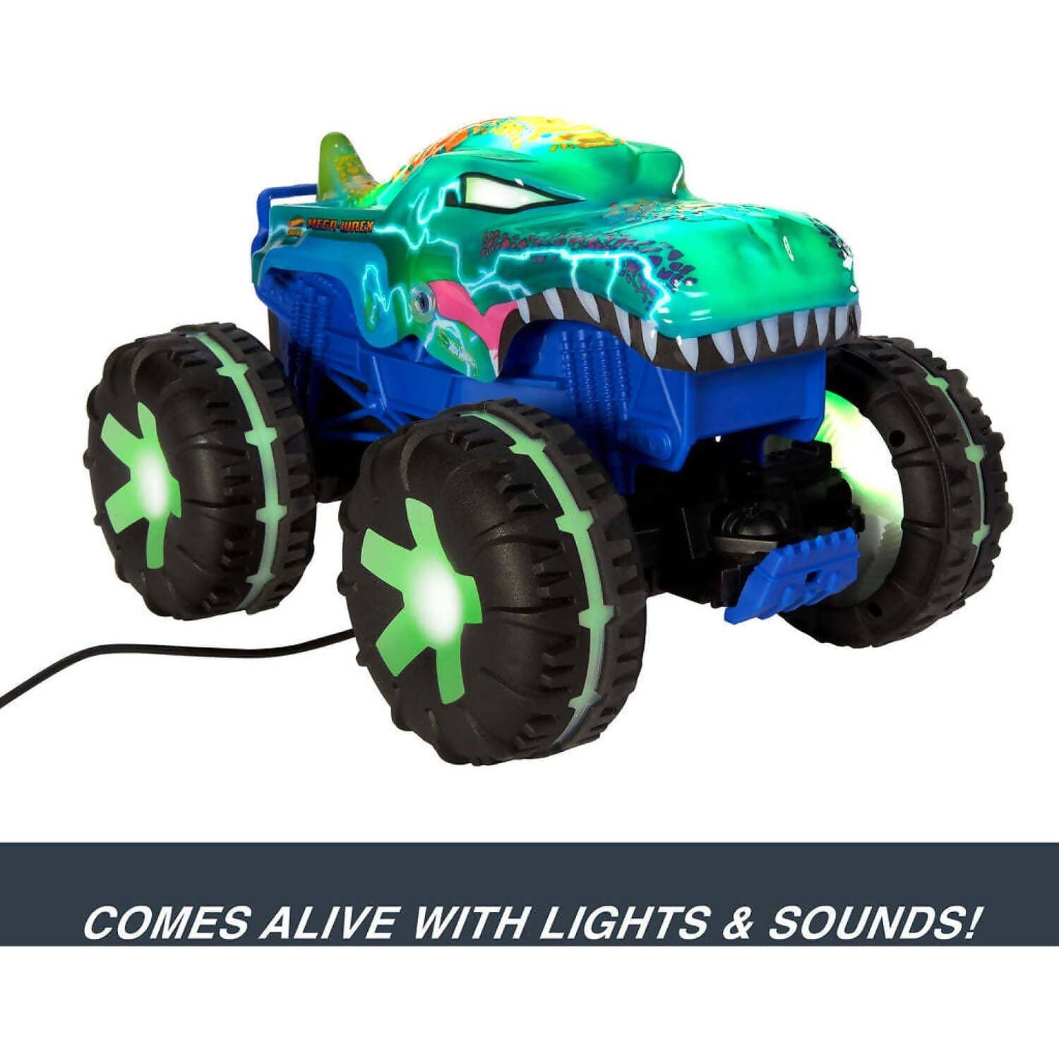 Hot Wheels - 1:15 Remote Control Mega Wrex Alive Rc - Mattel - Image 3